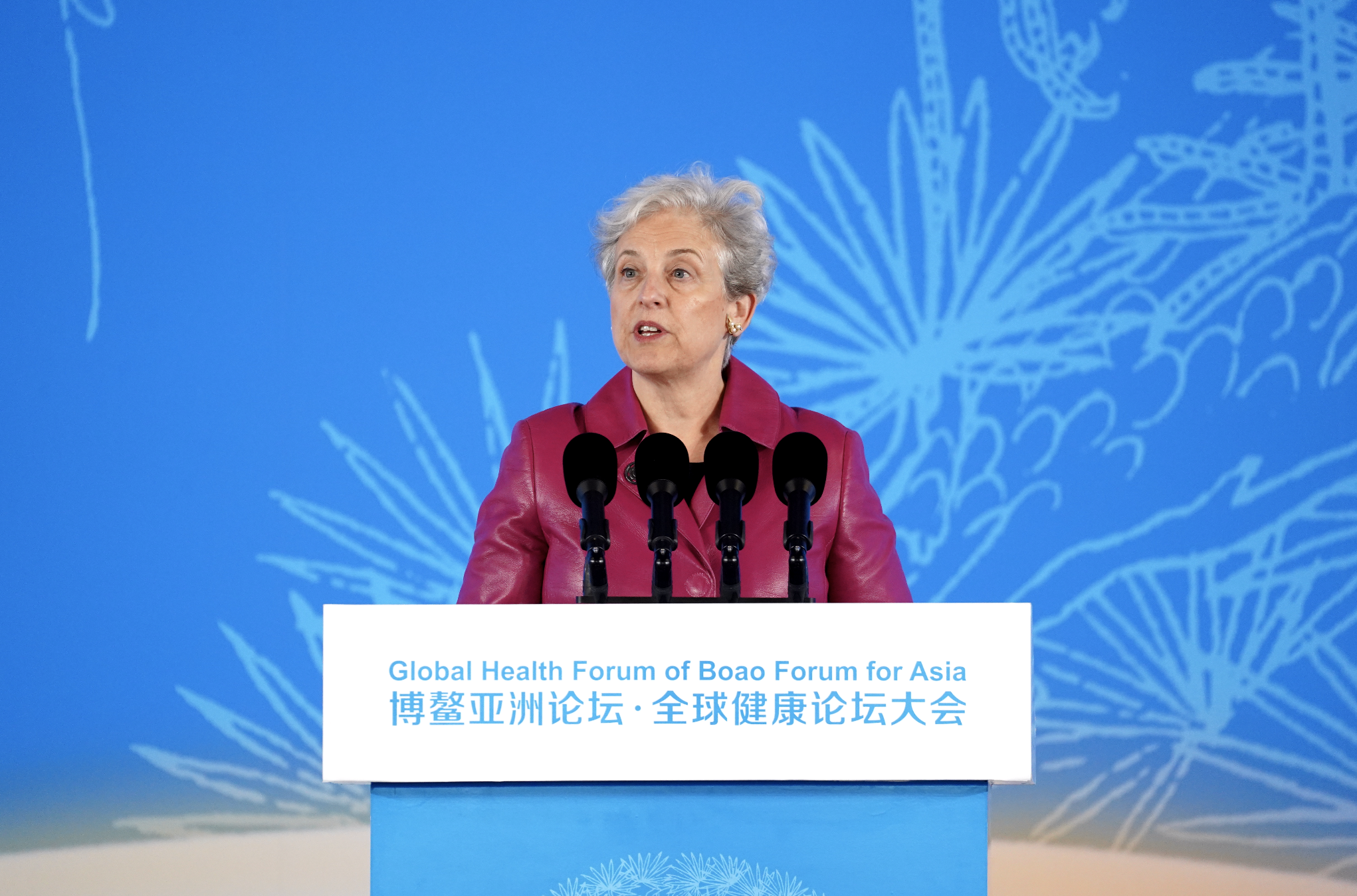 辉瑞生物制药集团新兴市场全球总裁Susan Silbermann
