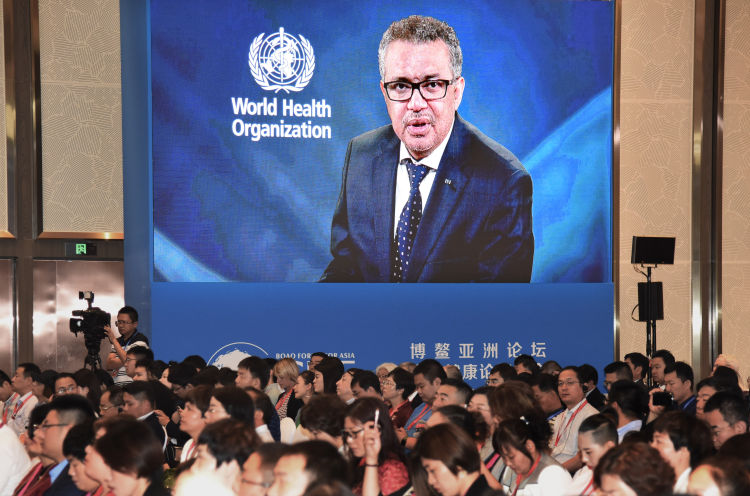 博鳌论坛全球健康论坛大会在青岛举行 聚焦“人人享有健康”